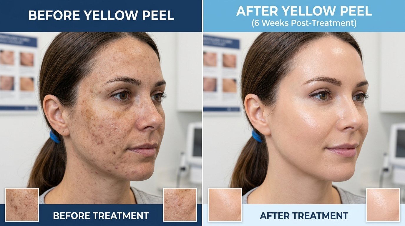 Yellow Peel Result